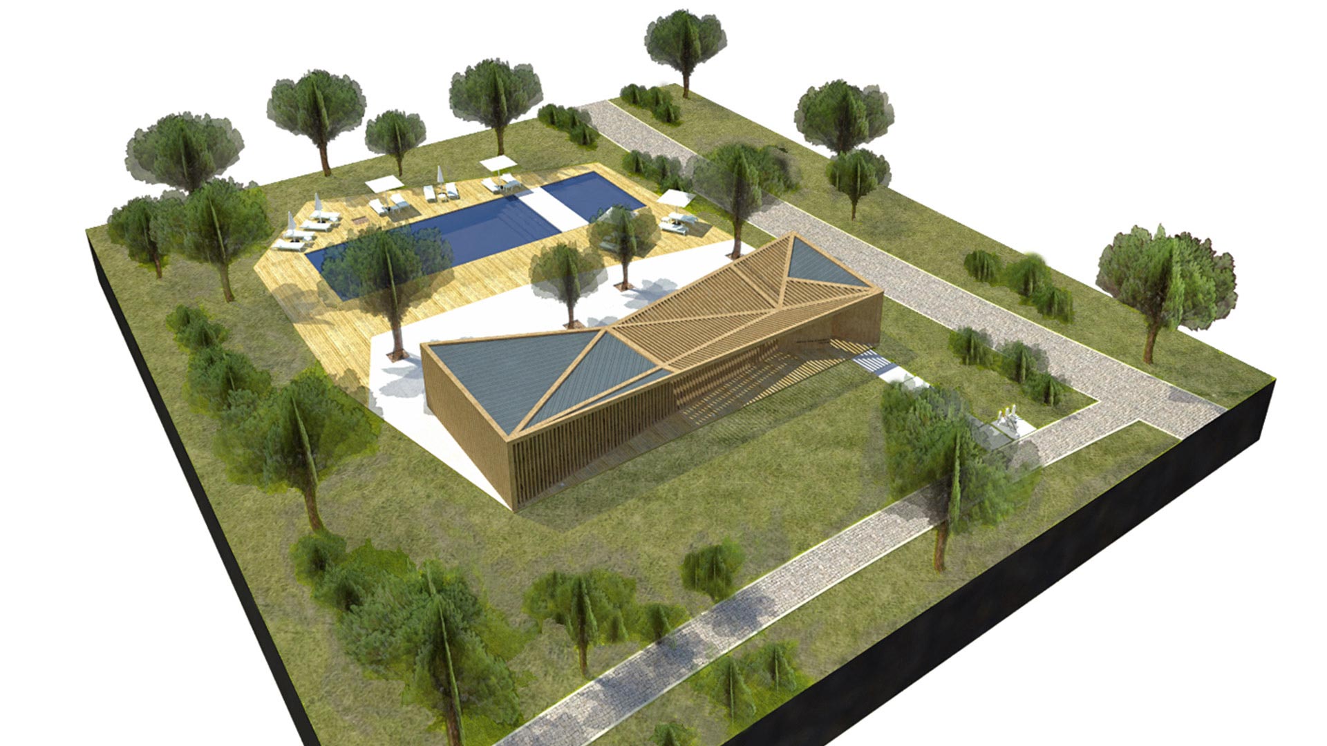 ​Piscina e Edifício de Apoio